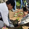 아빠와 꽃심기(지혜반)