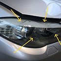 BMW 528I 헤드 라이트 파손 깨짐(BM..