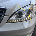 벤츠 S500 좌측 하향등(벤츠 ..