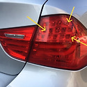 BMW 320D 테일 램프(BMW E..