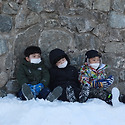 덕유산 설청봉에서