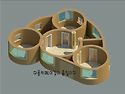 흙집 아이소메트릭(벽체목 없는모양)