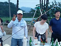 거문초 총동문회 노래자랑 준비전 모습