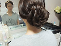 다운업 헤어와 세미스모키 메이크업 _..