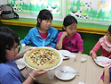 수호천사 체험학습(피자먹기)