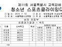 제11회 서울시교육감배 청..