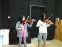 바이올린 수업중~~~~~