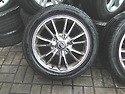체어맨 순정 크롬17인치 휠 타이어
