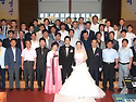 선생님딸 결혼식 단체사진