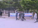 법원 앞 1인시위 2009.5.15