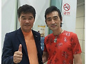 행사중~가수 이성우와 한컷~