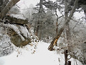 아름다운 겨울 산