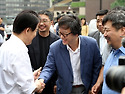 120709 대선 불출마 기자회견