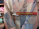 패딩 천연염색 조각저고리