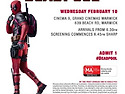 [10.02.16] 영화 Deadpool/데드풀 시사회 티켓 무료 나눔