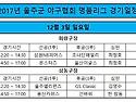 12월 3일 일요일 화랑구장 14:50~17:00 vs 이글스