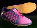asics 특키 3 핑크 × 네이비 풋살 슈..