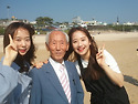 할아버지와 산하, 산해 손..