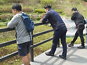 아빠와 함께 부모님에게 ..
