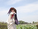 여인과 연꽃(전주 연꽃촬영대회)