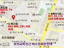 보석교회 인근 버스정류장 안내
