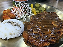눈 오는 날 영양에서 발견한 돈가스 맛집(밀면도 맛있데요)