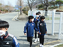 2021년 전북U-15 원정경기 출발전 모습
