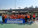 VMK, 우이천 다목적 광장에서 마라톤 ..