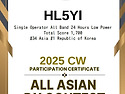 2025 ALL ASIAN CW AWARD
