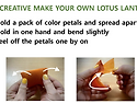 Making Lotus Lantern (연등 만드..