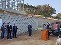 성덕교회 사택 기공예배