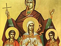 St Sophia, with Her Daughters Faith, Hope and Love