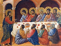 Luke 24,42 The Appearance to the Apostles (Maest&#224;)