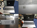 HP 255 G9 노트북 블록단위 세로줄 생기는 증상으로 인한 액정 교체 수리 진행건