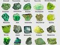 list of green crystal and m..