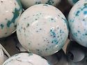 turquise ball beads 25mm