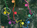 제371차 광양 백운산 천년숲길 산행지도
