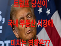 트럼프 당선으로 인한 부동..