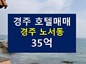 [경주 호텔 매매] 운영 하기가 쉽고 매출이 좋은 호텔매매 35억 [경주 모..