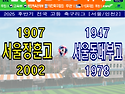 ⚽ 서울장훈고 - 서울동대부고 (2025.10.29수 16:00 장훈고운동장)