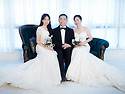 부산웨딩가족사진 선영 가족