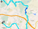 동네 뒷산에서 빠르게 홀로..