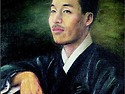 이당 김은호 자화상(유화)
