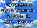 말은 내게 떠나는 순간 내..