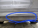 BMW320i뒷범버도색작업
