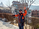 북악산 하산길 안내 2025. 3. 9