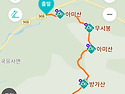 경북 군위 아미산, 방가산..