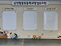 순천왕운초등병설유치원현황게시판/벽면..