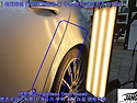 벤츠 E350 2005년식 뒤펜..