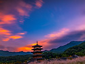 직지사 일몰